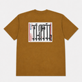 【山田丸】BLACK DALLAS "USPS" TEE マスタード
