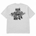 【DENSE】BLACK DALLAS "鬼蛇" TEE アッシュ
