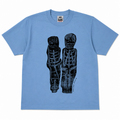 【JUN KANEKO】BLACK DALLAS "Spell of Restration" TEE ライトブルー