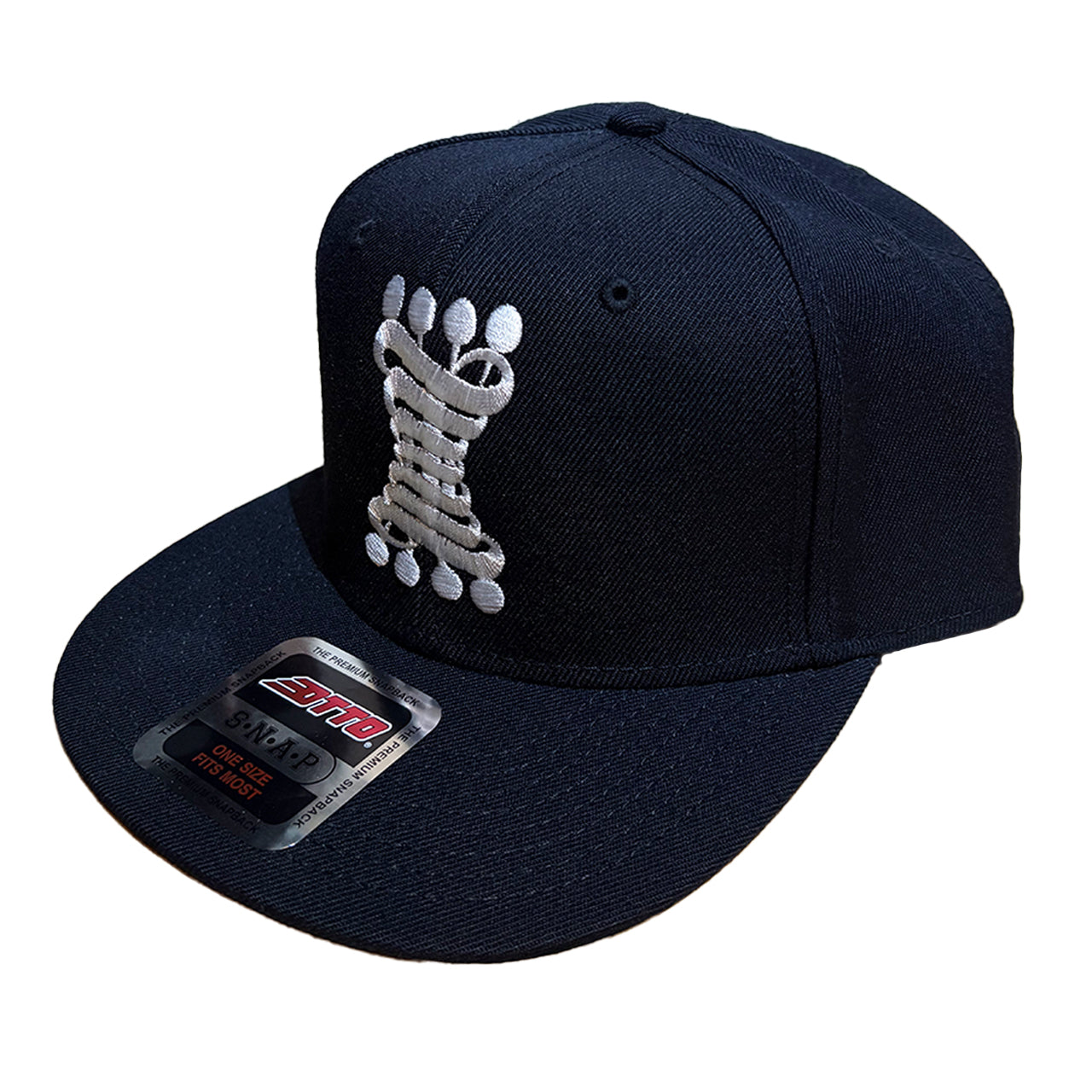 【えすう】BLACKDALLAS "黒" SNAP BACK CAP ブラック