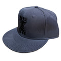 【えすう】BLACKDALLAS "黒" SNAP BACK CAP グレー