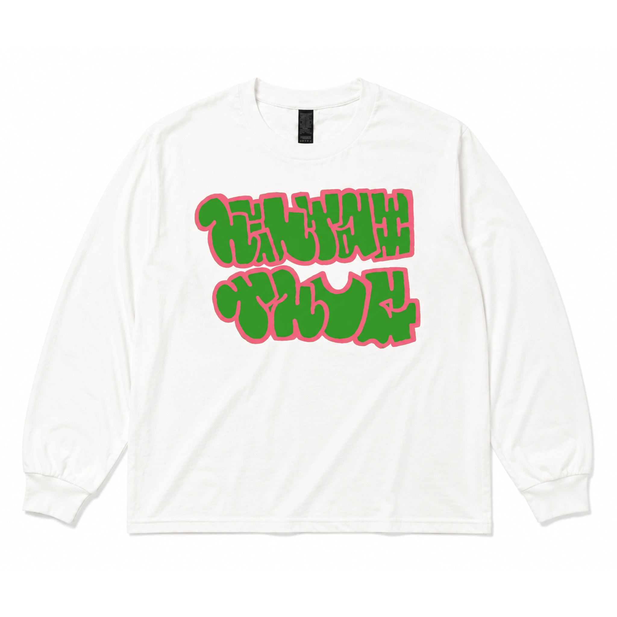 【ヘンタイワークス×A-THUG】卍HENTAI THUG卍 LS/TEE ホワイト 【BD限定カラー】