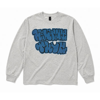 【ヘンタイワークス×A-THUG】卍HENTAI THUG卍 LS/TEE グレー 【BD限定カラー】