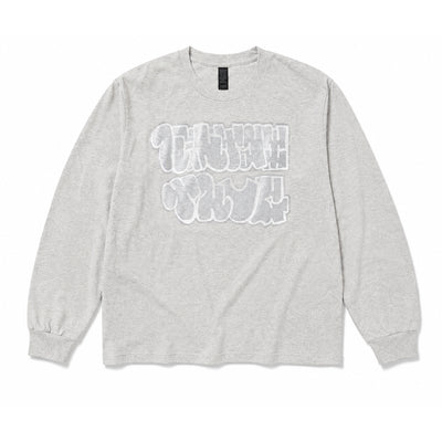 【ヘンタイワークス×A-THUG】卍HENTAI THUG卍 LS/TEE アッシュ 【BD限定カラー】