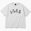 【えすう】BLACK DALLAS "ぶらっくだらすう" TEE アッシュ