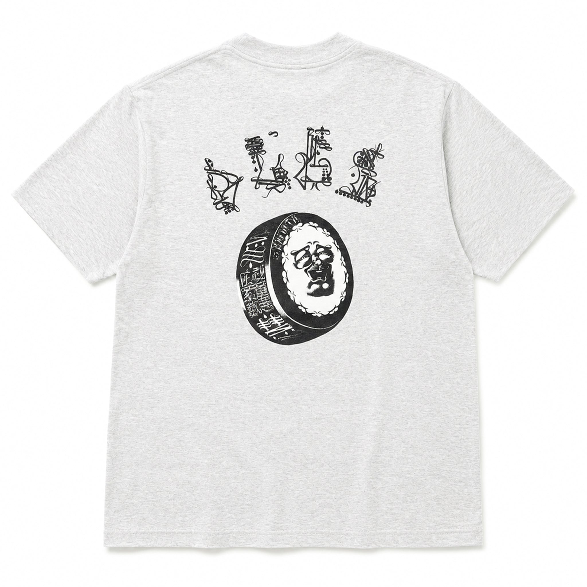 【えすう】BLACK DALLAS "ぶらっくだらすう" TEE アッシュ
