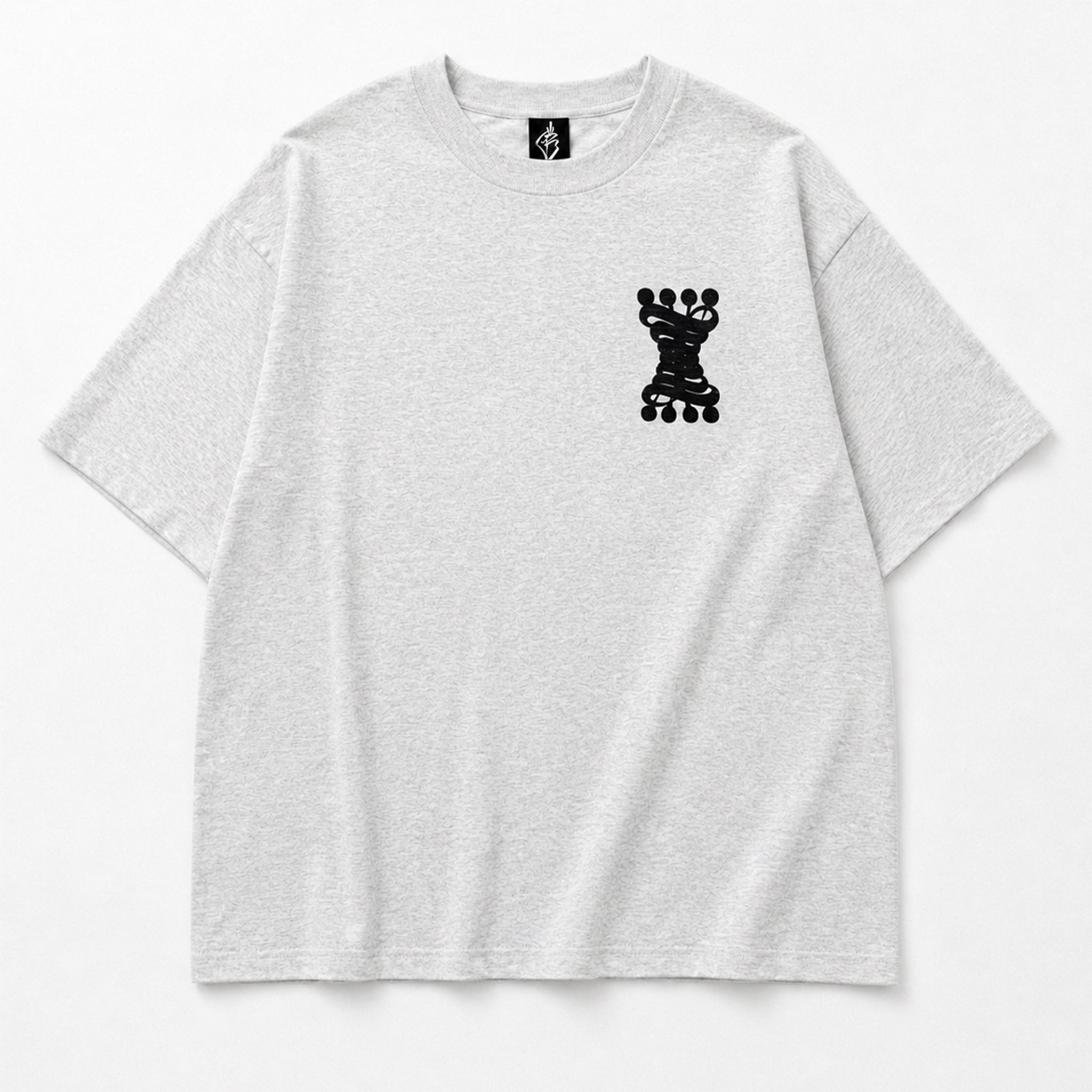【えすう】BLACK DALLAS "プラトン曼荼羅" TEE アッシュ