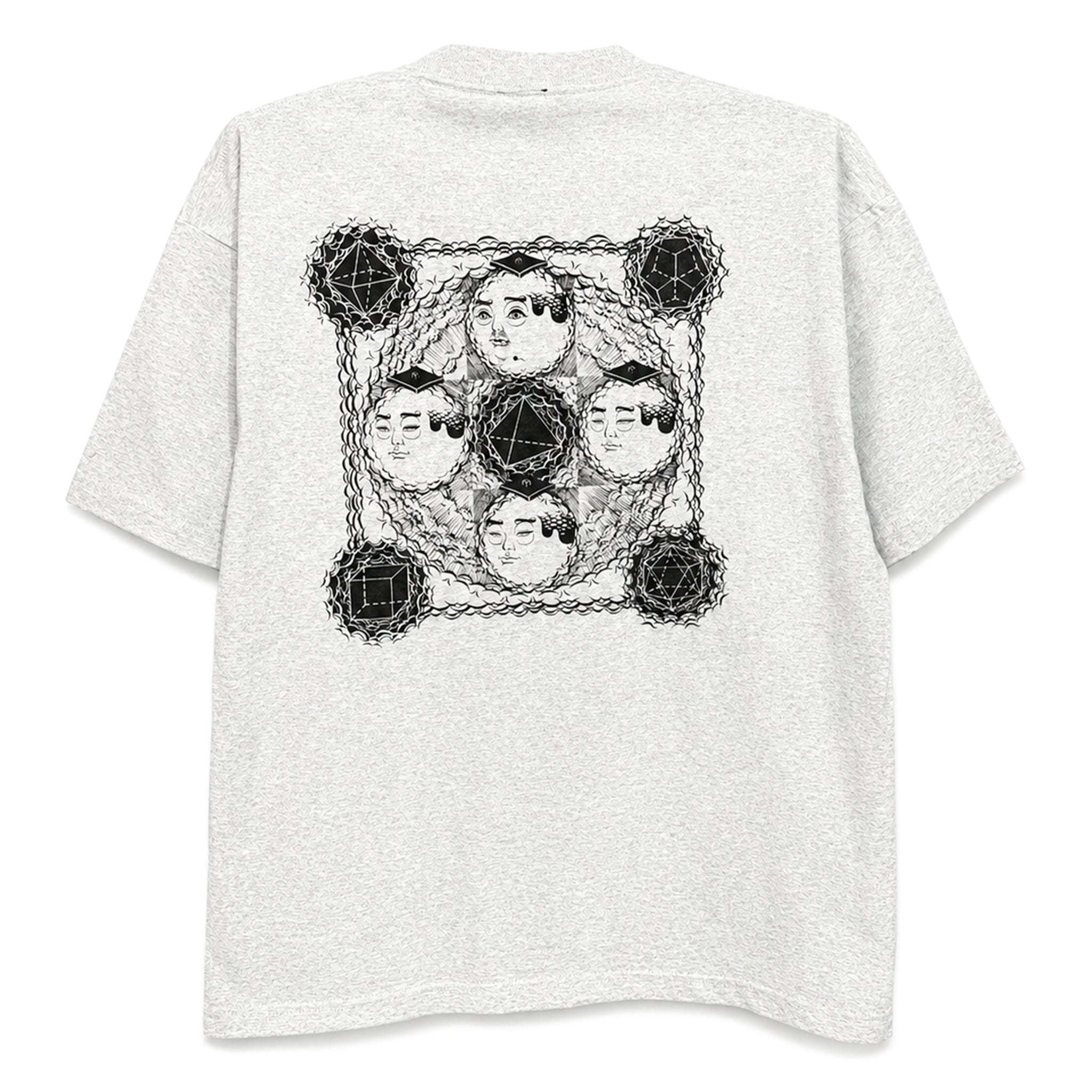 【えすう】BLACK DALLAS "プラトン曼荼羅" TEE アッシュ