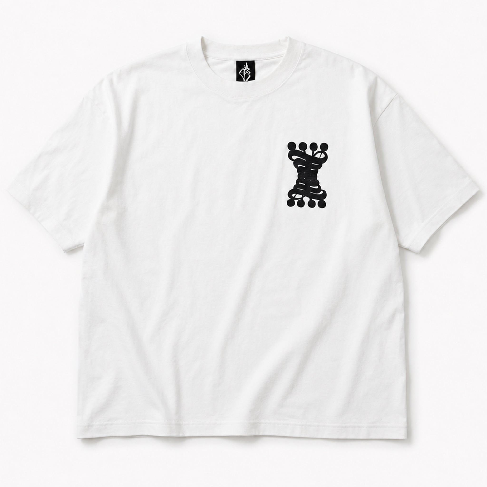 【えすう】BLACK DALLAS "プラトン曼荼羅" TEE ホワイト