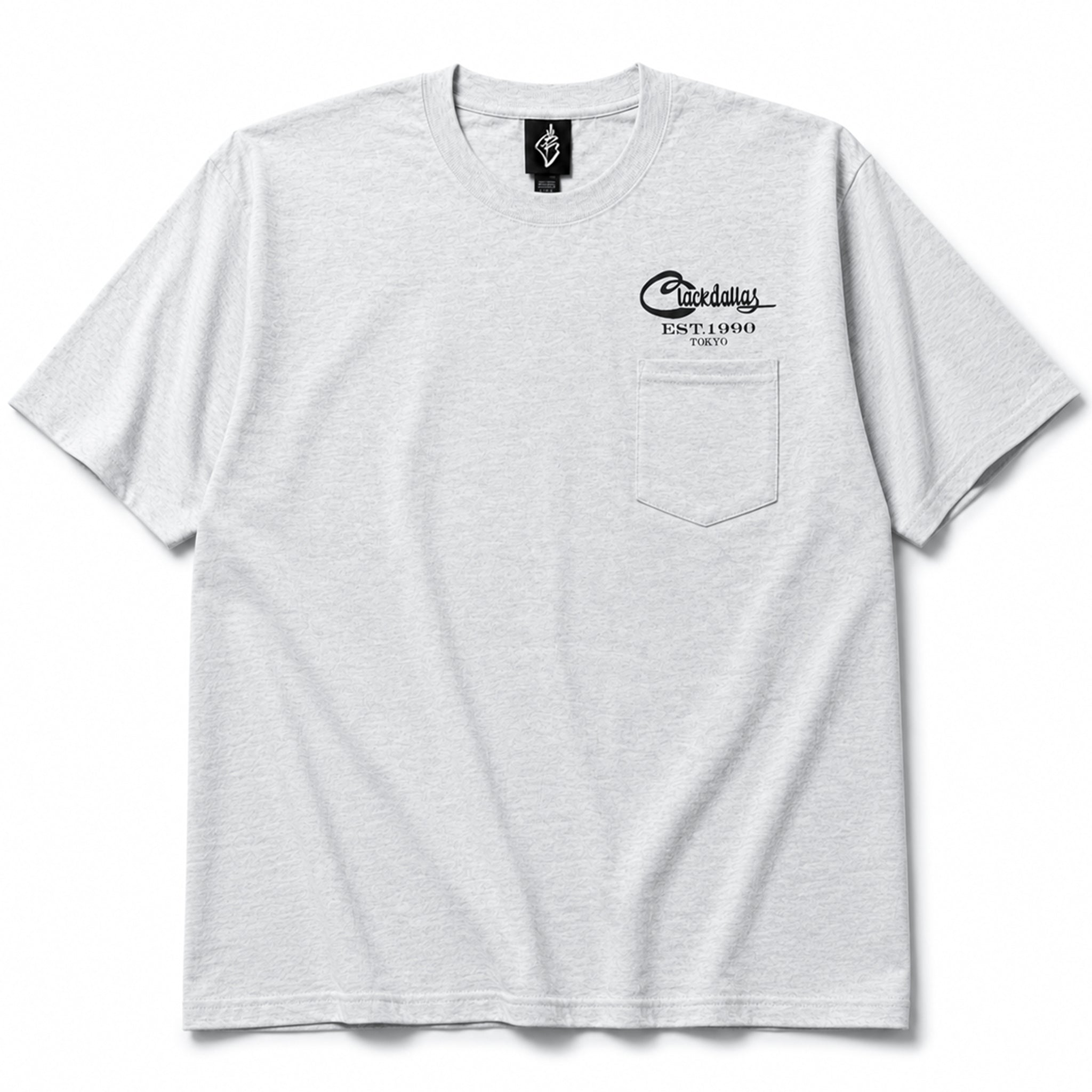 【IZUMI/五純】BLACK DALLAS "1990" TEE アッシュ