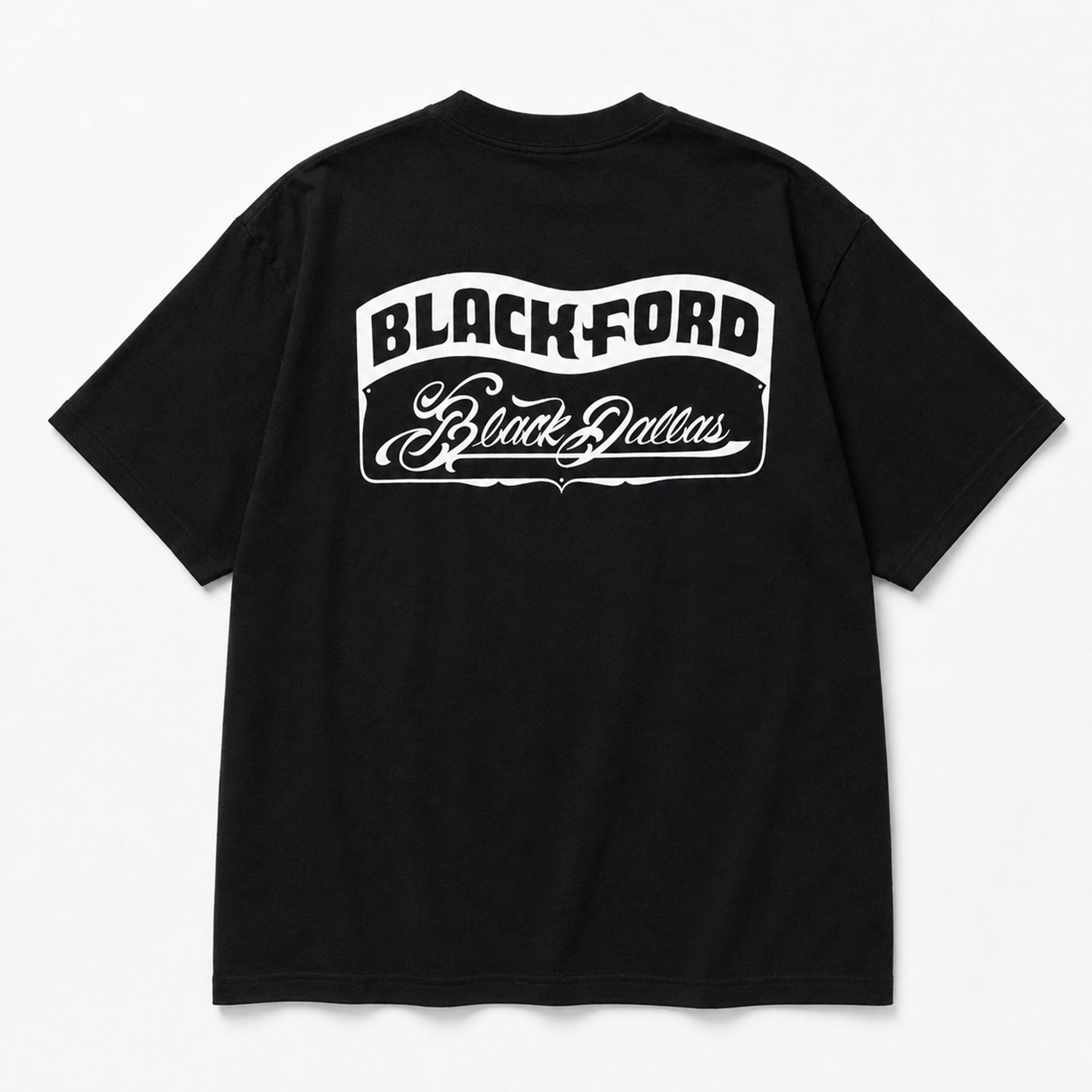 【IZUMI/五純】BLACK DALLAS "BLACKFORD" TEE ブラック
