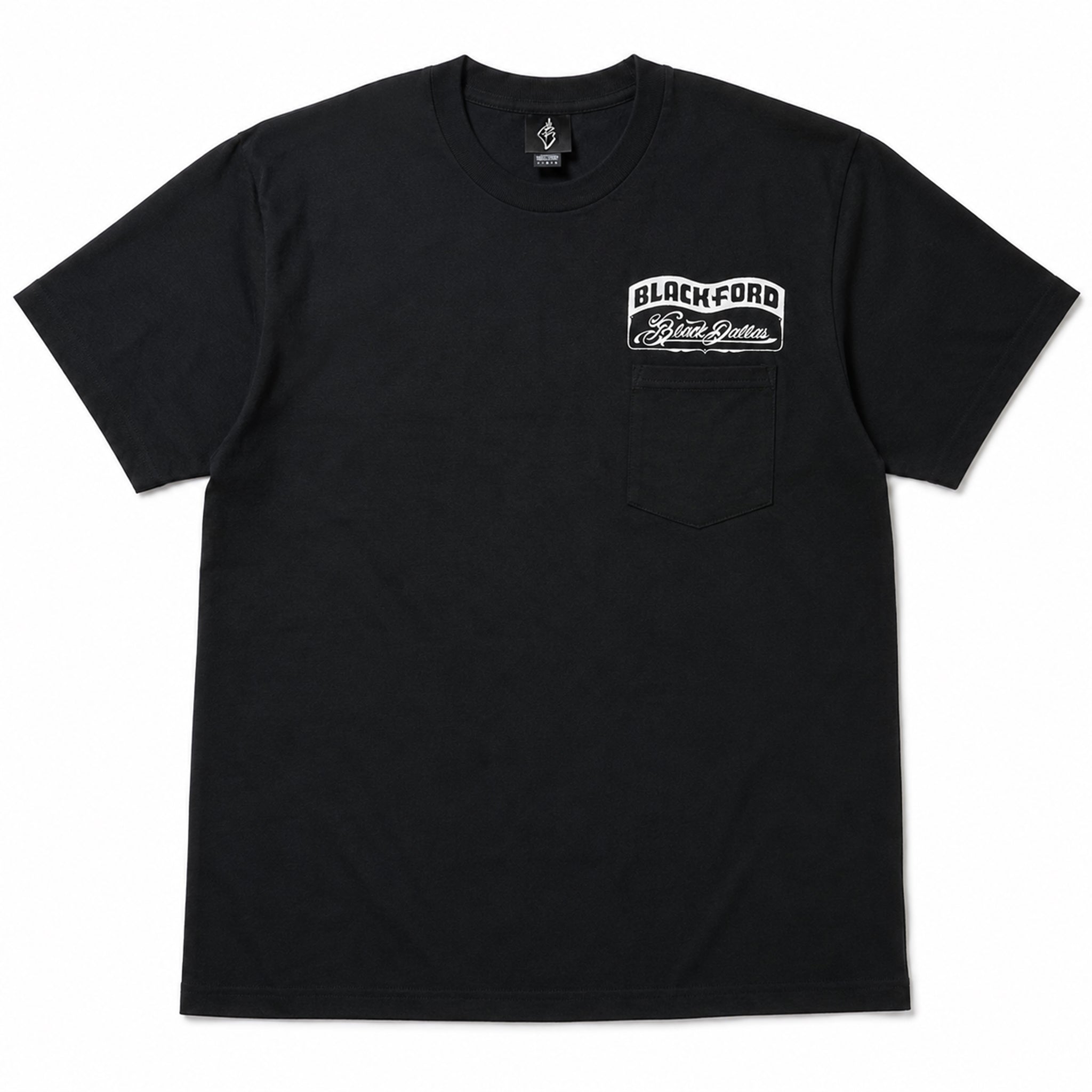 【IZUMI/五純】BLACK DALLAS "BLACKFORD" TEE ブラック