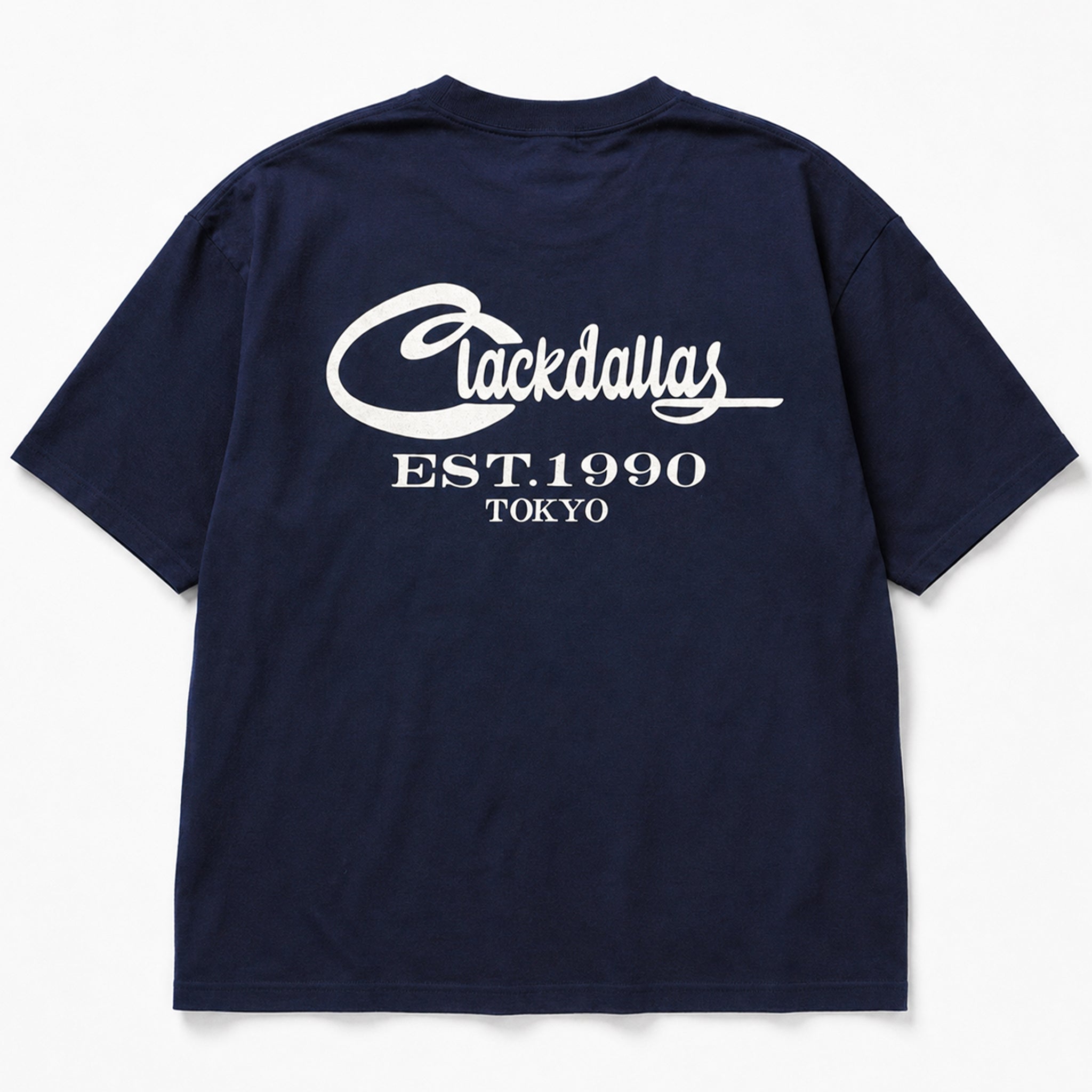 【IZUMI/五純】BLACK DALLAS "1990" TEE ネイビー