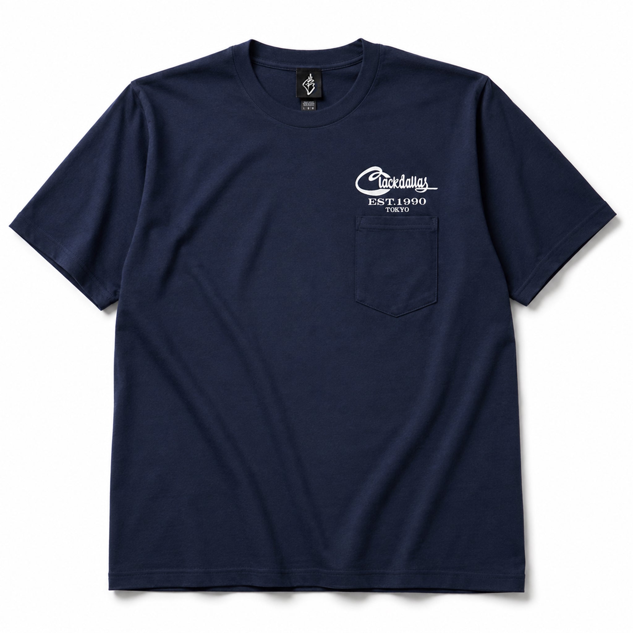 【IZUMI/五純】BLACK DALLAS "1990" TEE ネイビー