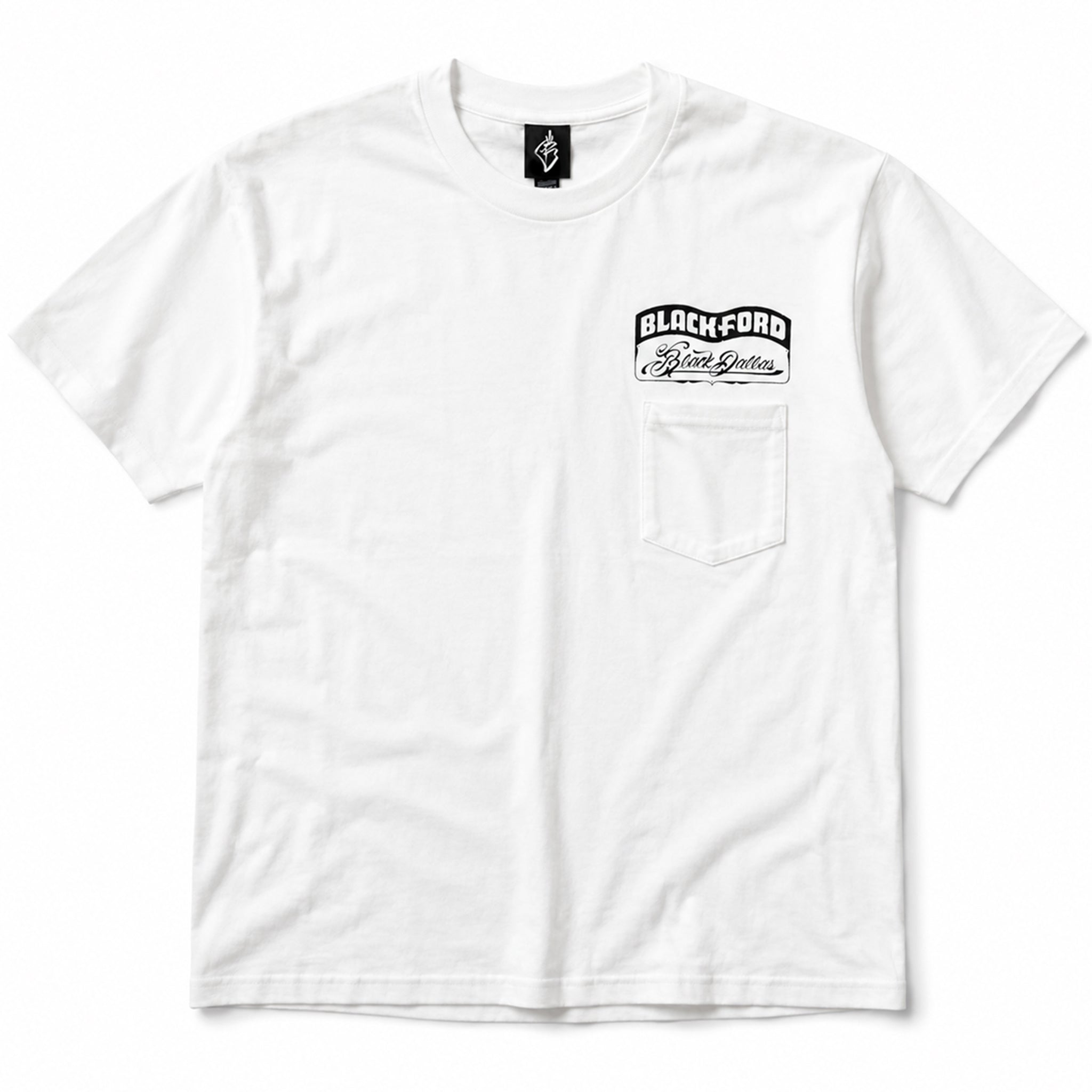 【IZUMI/五純】BLACK DALLAS "BLACKFORD" TEE ホワイト