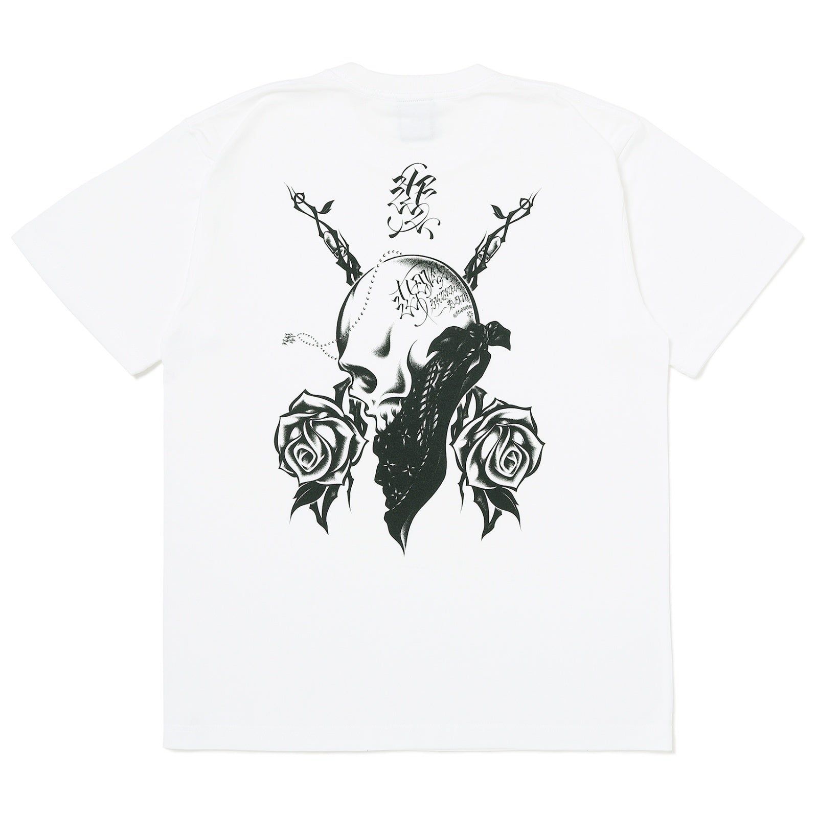 【USUGROW】BEAUTIFUL THORNS TEE ホワイト【予約商品】