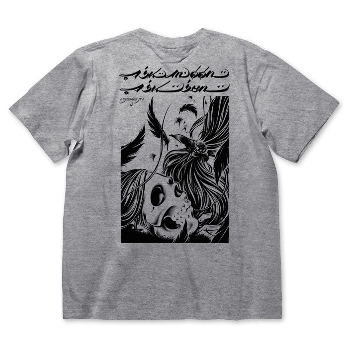【USUGROW】KOKUTEN TEE グレイ【予約商品】