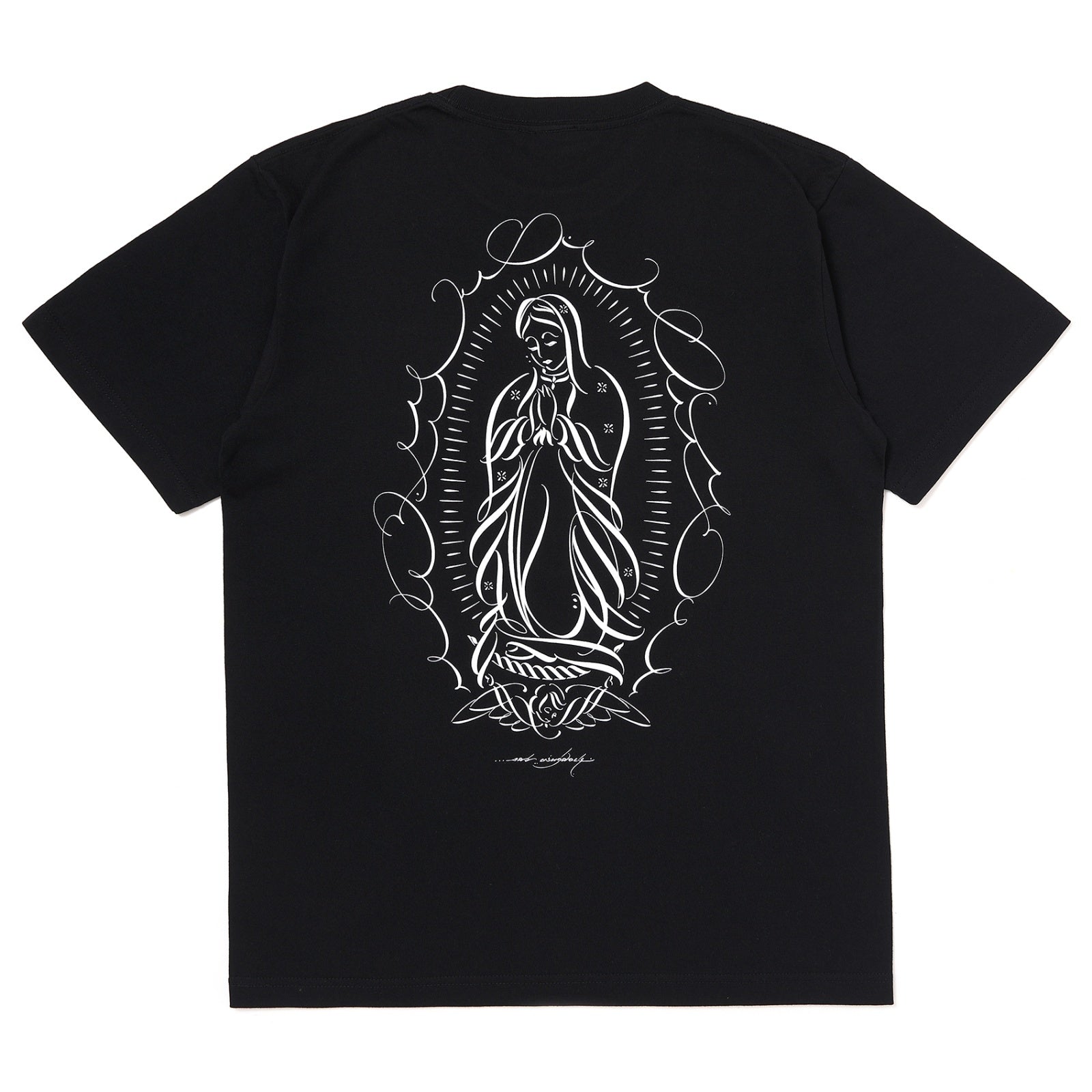 【USUGROW】PRAYER TEE ブラック【予約商品】