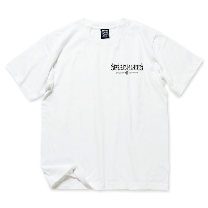 【USUGROW】SKS SKULL TEE ホワイト【予約商品】