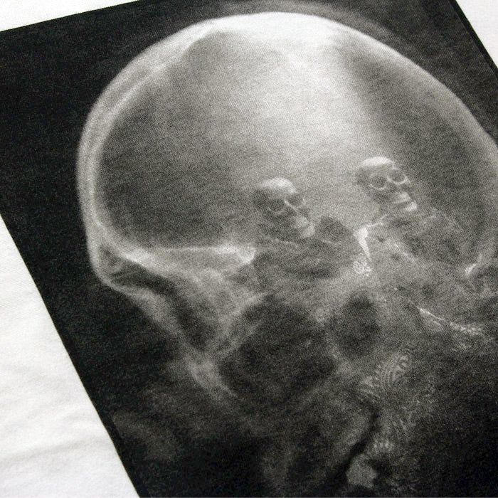 【USUGROW】X -RAY TEE ホワイト【予約商品】
