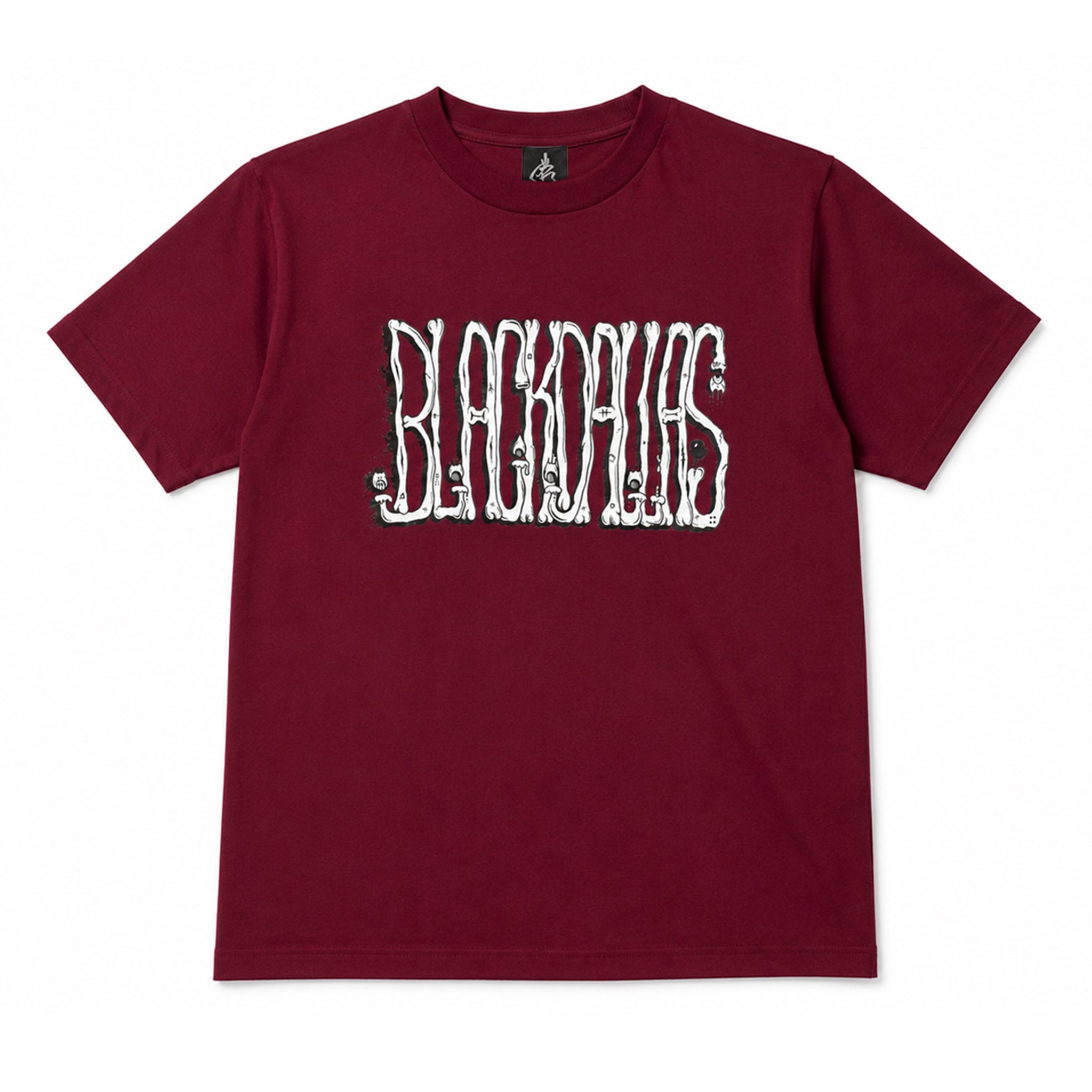 【山田丸】BLACK DALLAS "悪魔城" TEE バーガンディー