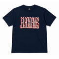 【山田丸】BLACK DALLAS "悪魔城" TEE ネイビー