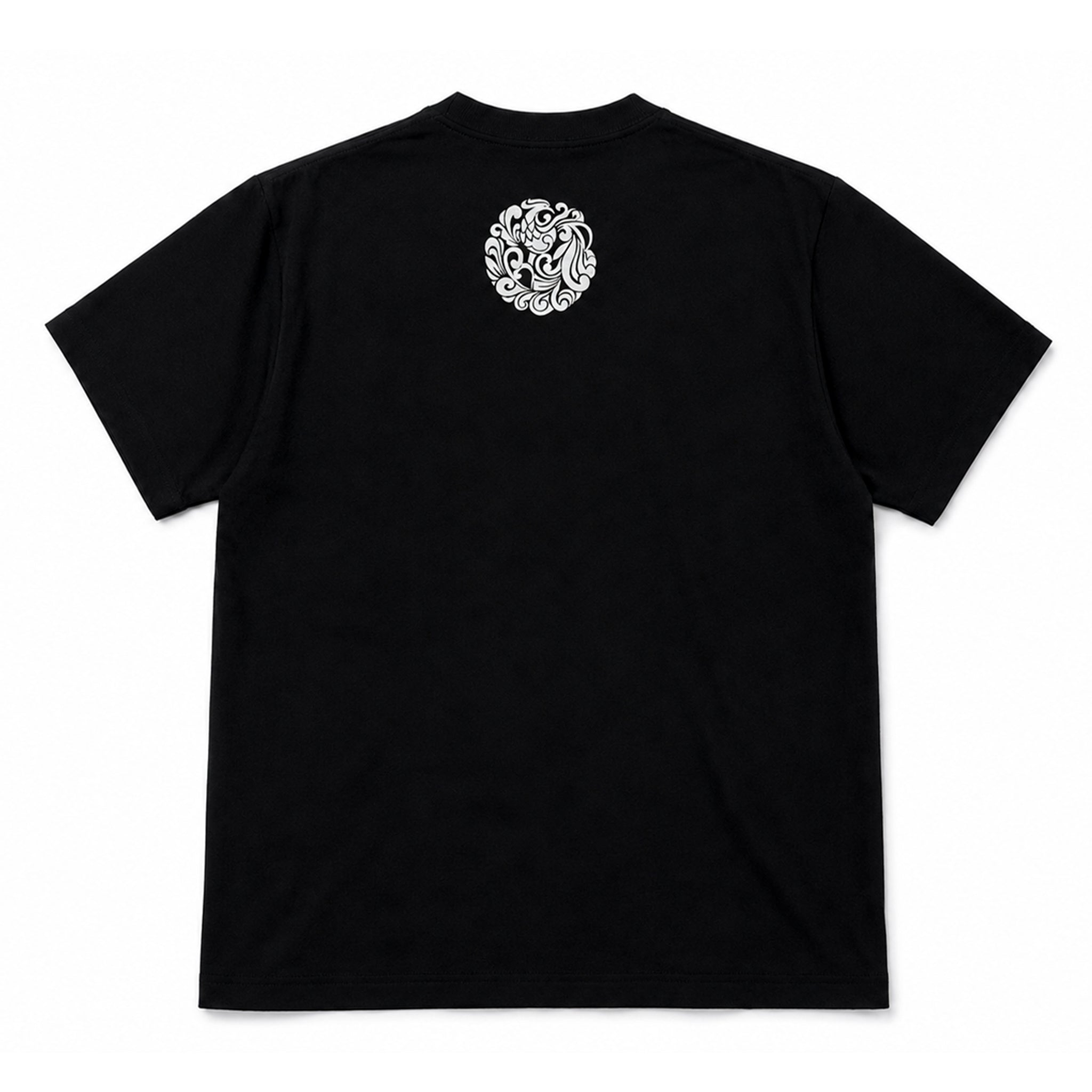 【四代目彫よし】BLACK DALLAS "鳳凰" TEE ブラック