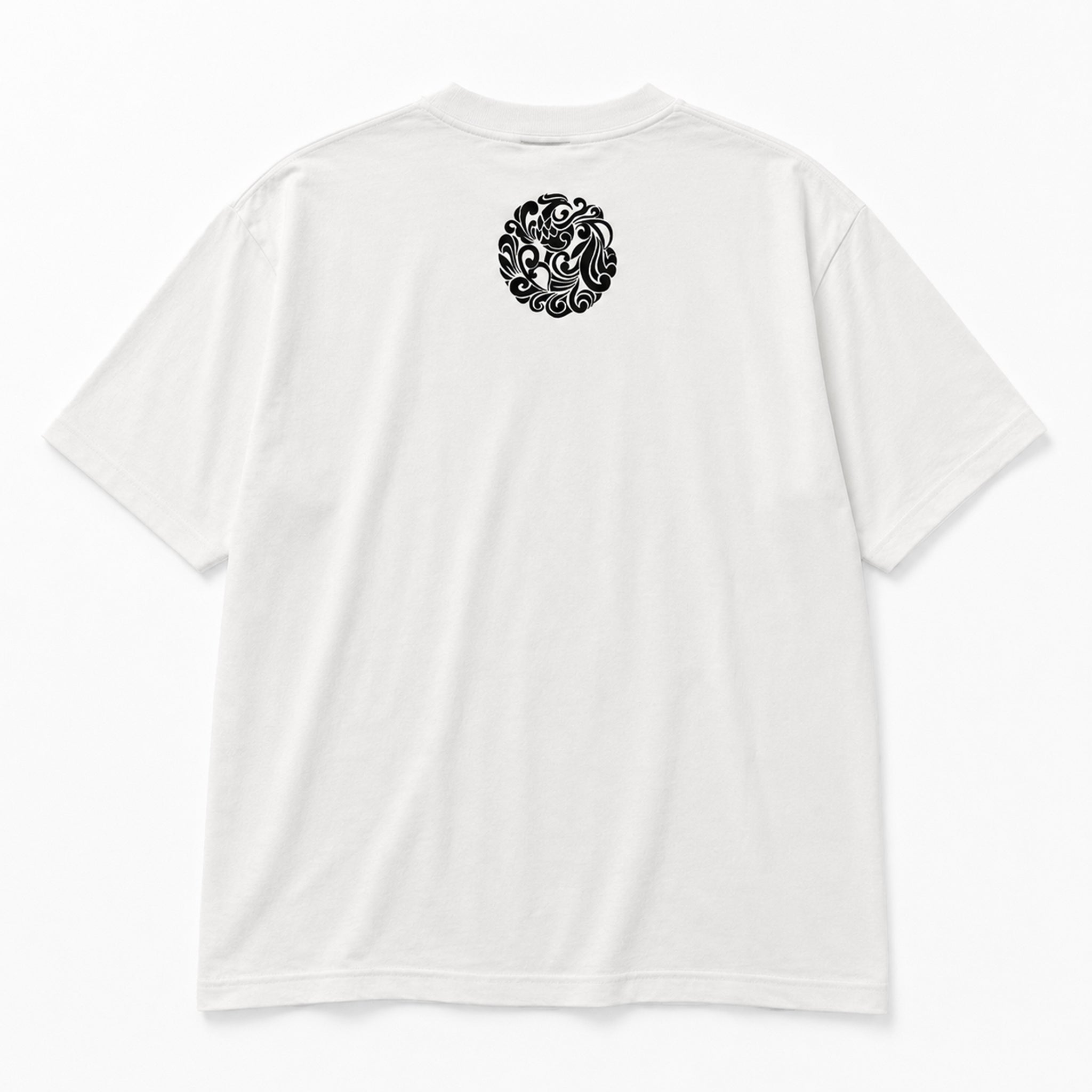 【四代目彫よし】BLACK DALLAS "鳳凰" TEE ホワイト